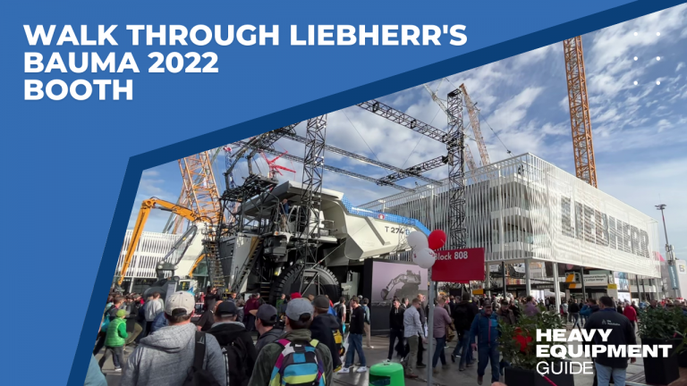 Liebherr Stand At Bauma 2022