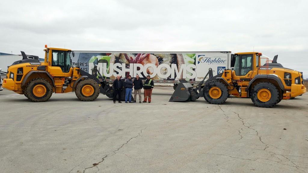 Strongco inks deal for Volvo wheel loaders and support with Highline Produce