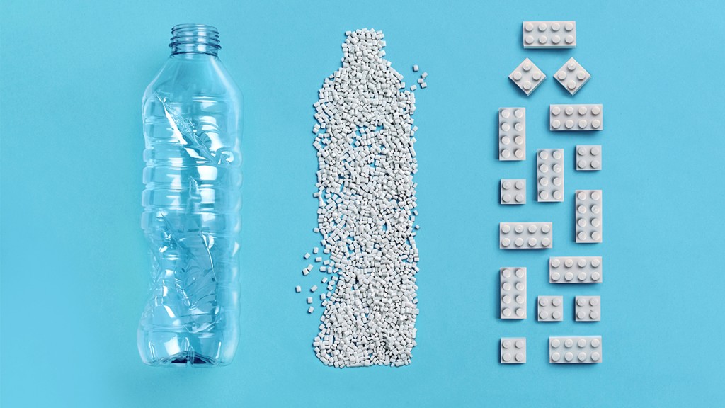 LEGO unveils new brick prototype made from recycled plastic