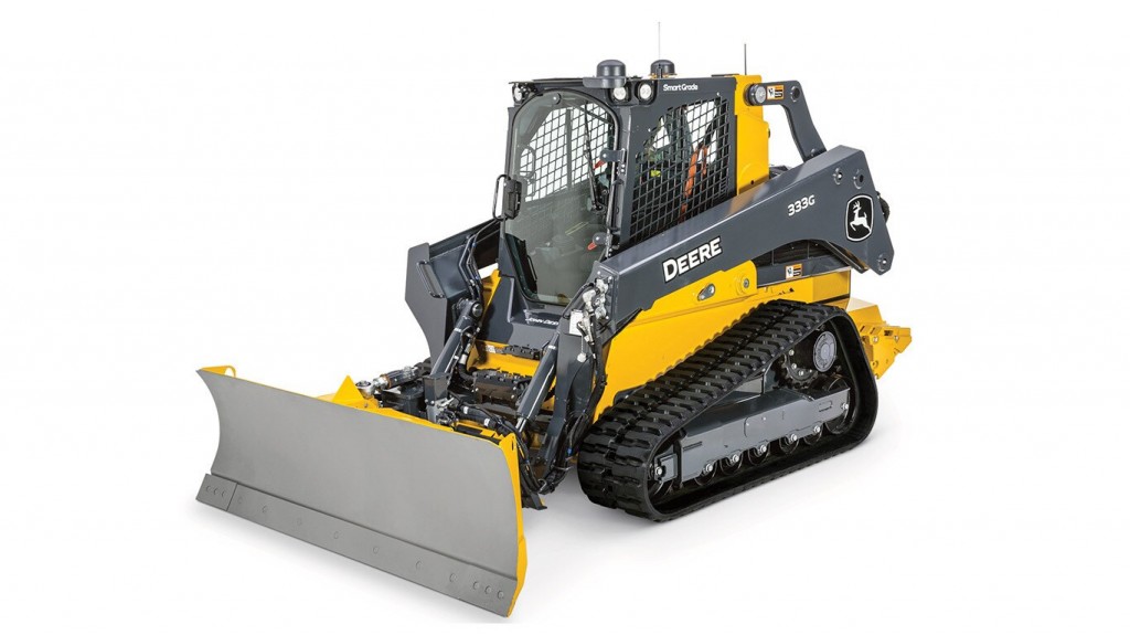 John Deere introduces new anti-vibration undercarriage system for 333G compact track loader