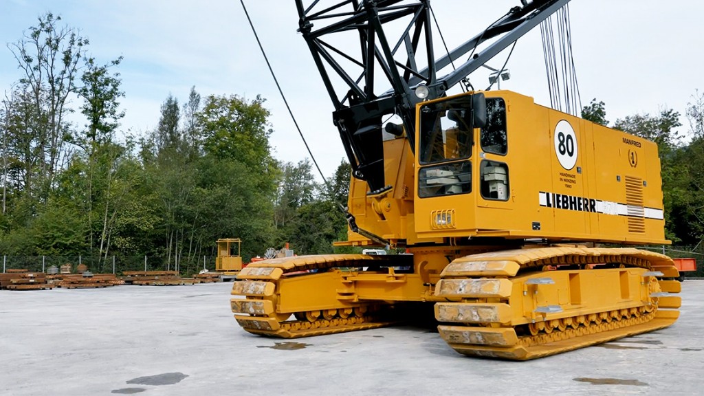 Rediscovering the crawler crane that changed Liebherr
