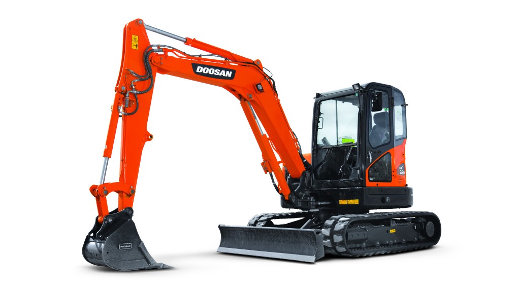 Doosan to display mini excavators at 2021 ARA Show