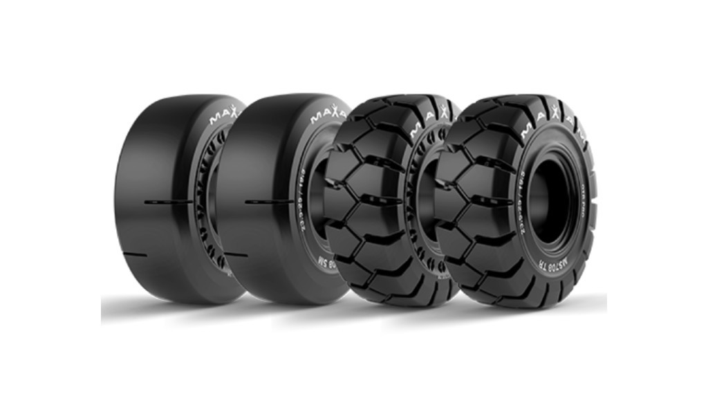 New solid tire from MAXAM is zero-maintenance solution for heavy-duty applications
