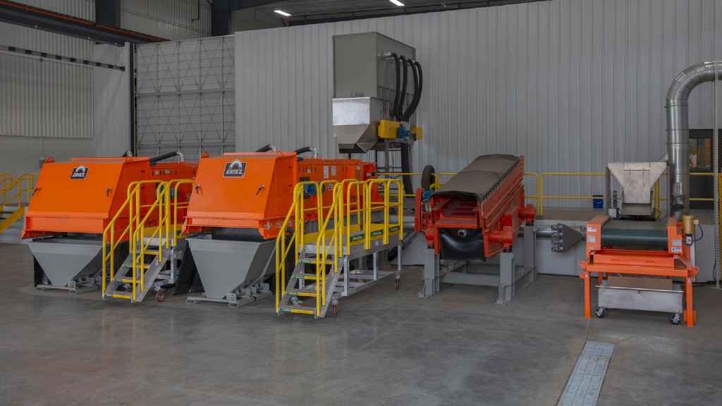 Eriez' new recycling test centre to help customers solve separation challenges