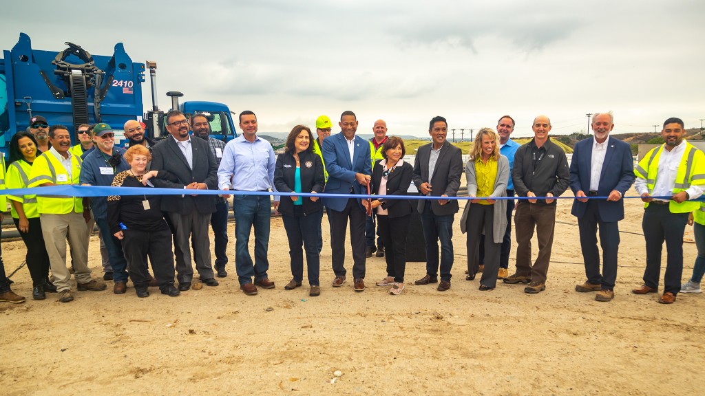 Republic opens California's first solar-powered compost facility