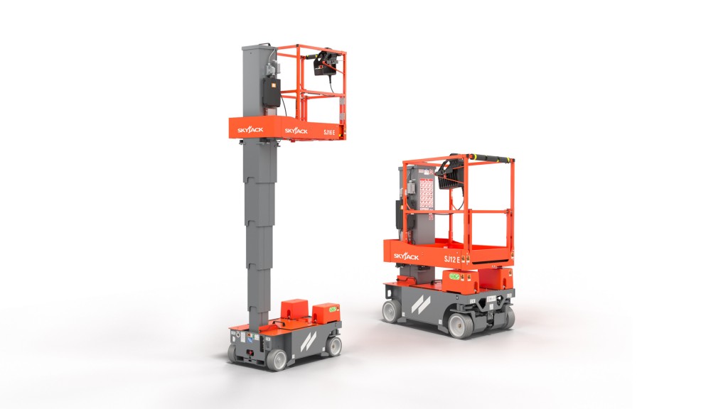 Skyjack introduces two new vertical masts at ARA show