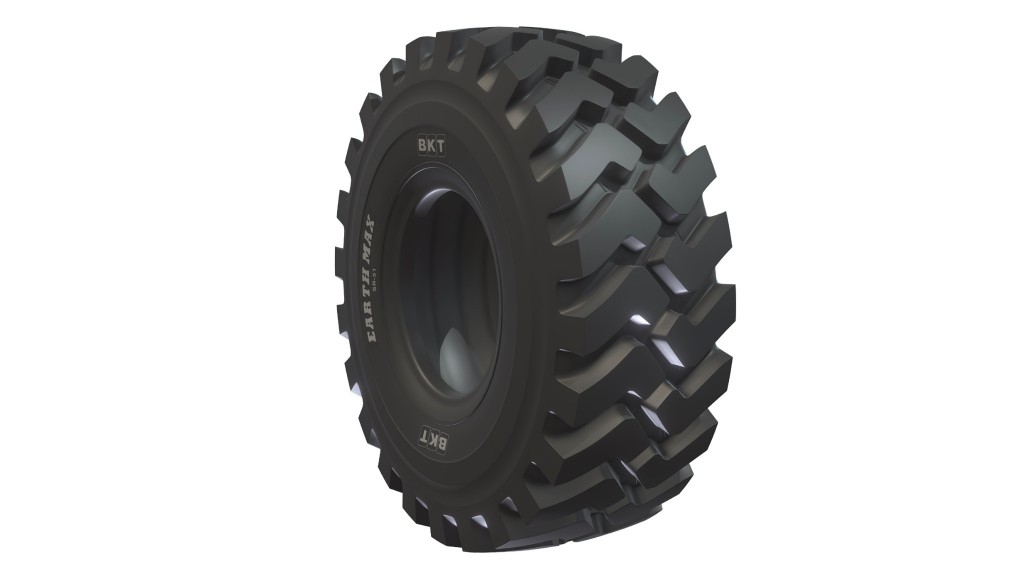 BKT launches new size of tire for wheel loaders working in abrasive environments