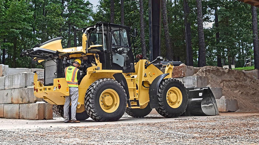 Self-service options for Cat machines simplify maintenance and repairs