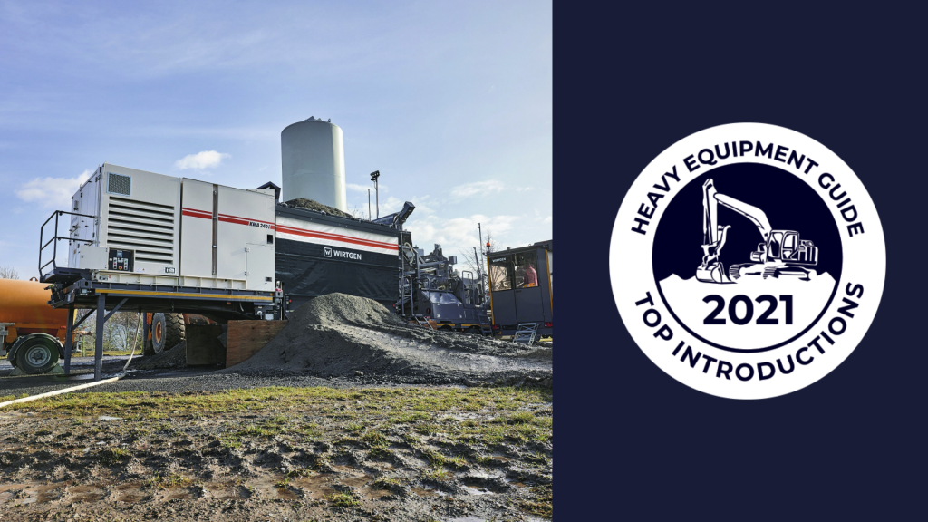 2021 Top Introductions: Wirtgen's KMA 240(i) mobile cold recycling mixing plant