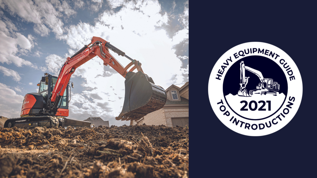 2021 Top Introductions: Kubota's U55-5 compact excavator