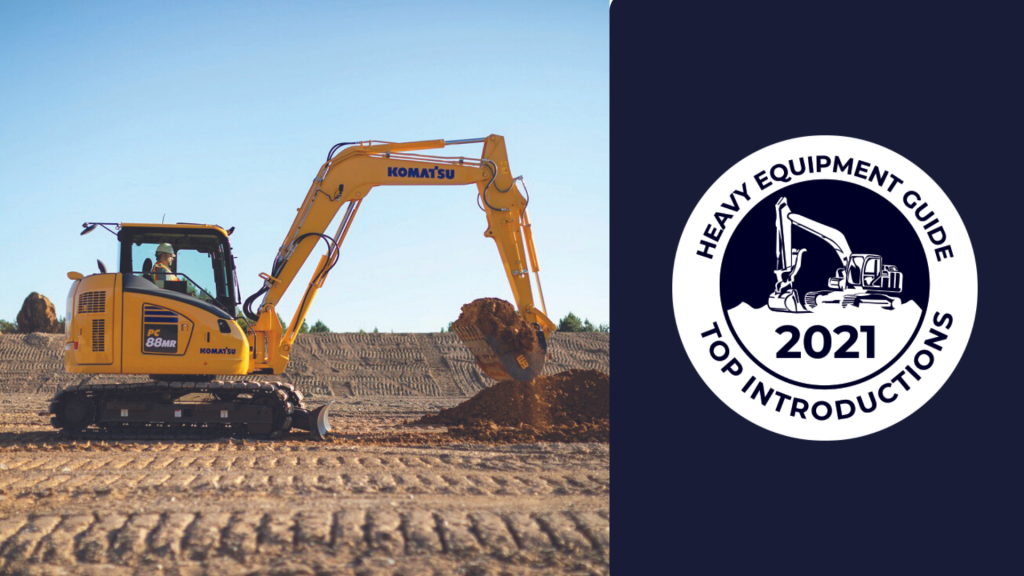 2021 Top Introductions: Komatsu's PC88MR-11 excavator
