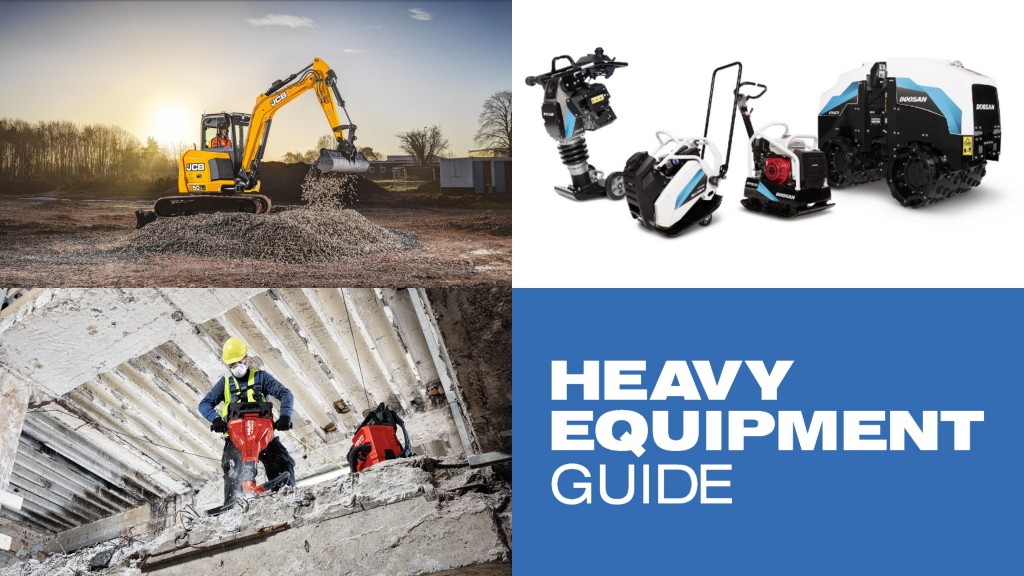 Weekly recap: JCB’s latest compact excavator, Doosan Portable Power’s new light compaction line, and more