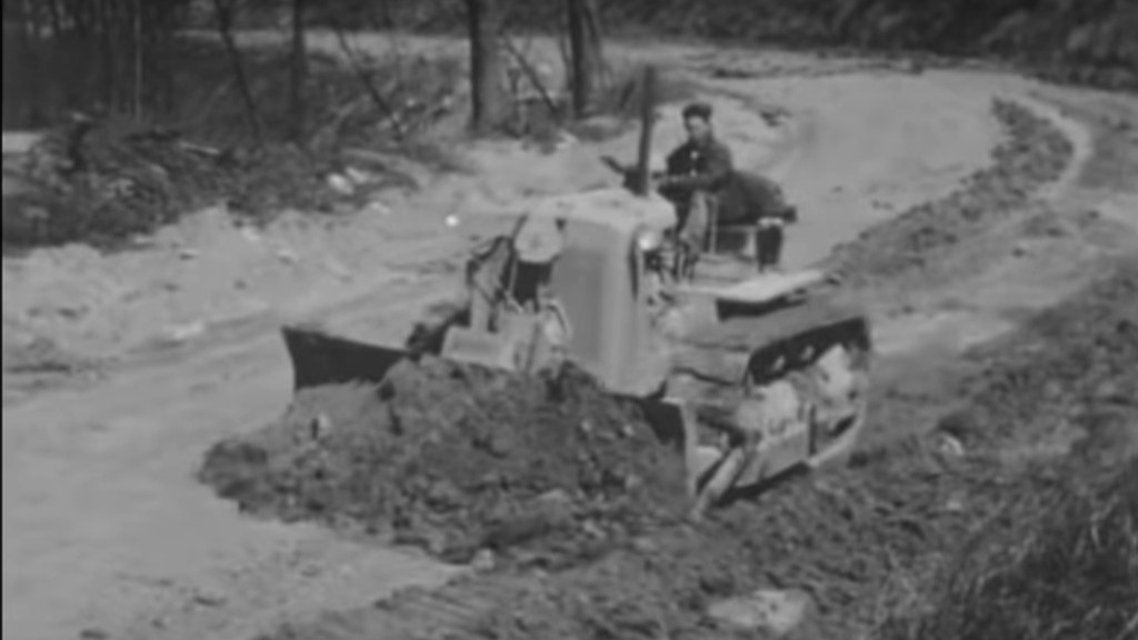 Watch: Bulldozers break ground in 1946 Caterpillar promotional film