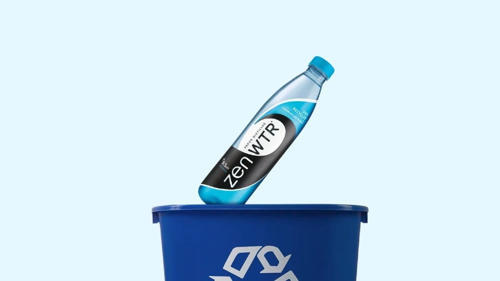 ZenWTR becomes first beverage brand to receive plastic negative certification