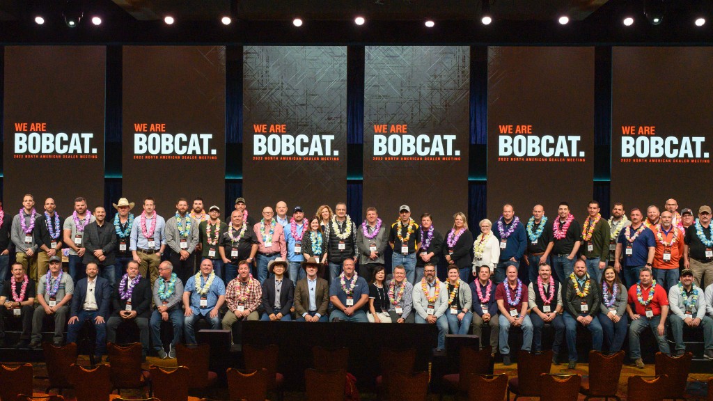 Bobcat names 19 companies to 2022 Dealer Leadership Group