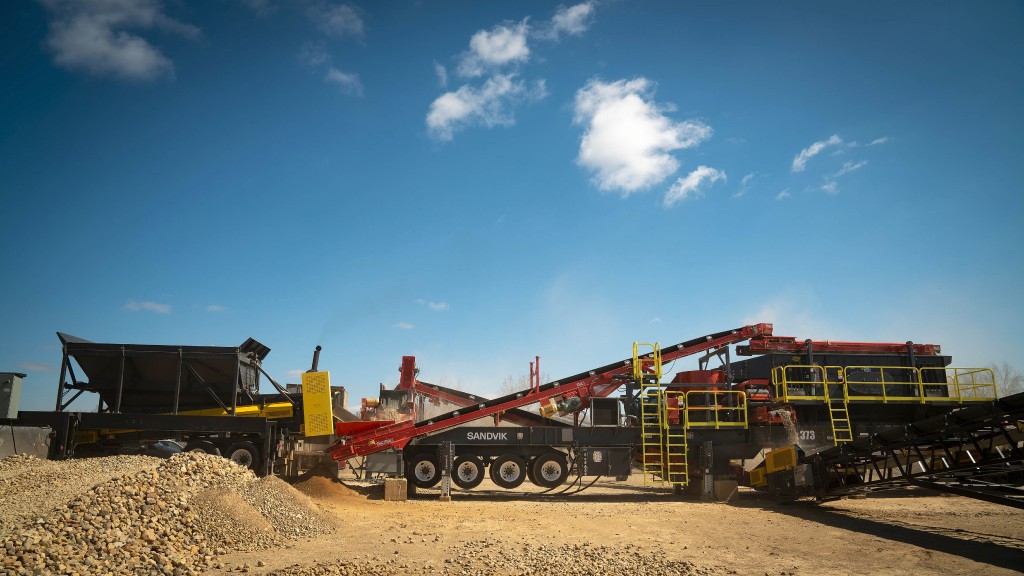 Sandvik launches new electrically driven wheeled crushing and screening range in North America