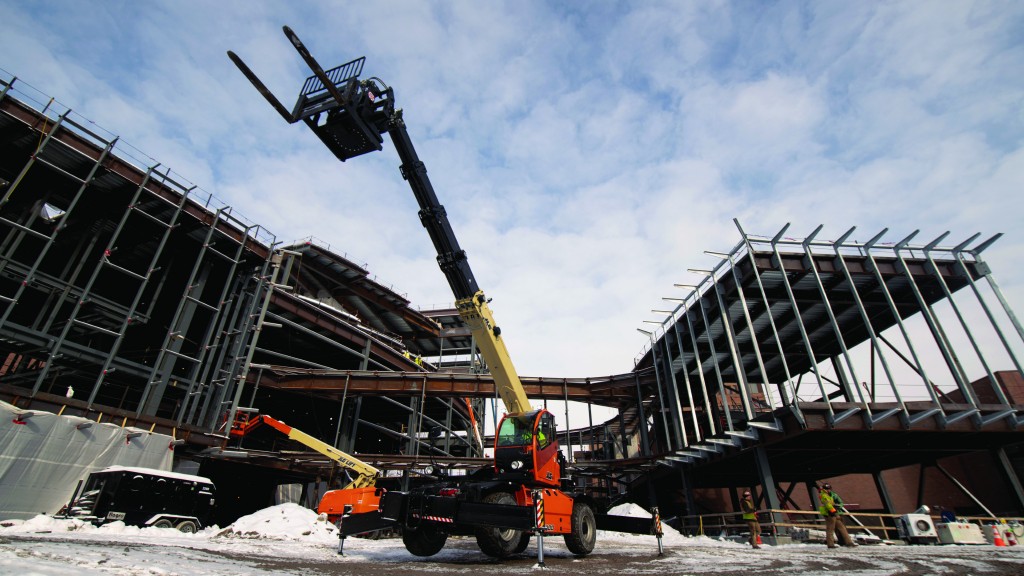 JLG launches three new rotating telehandler models in North America