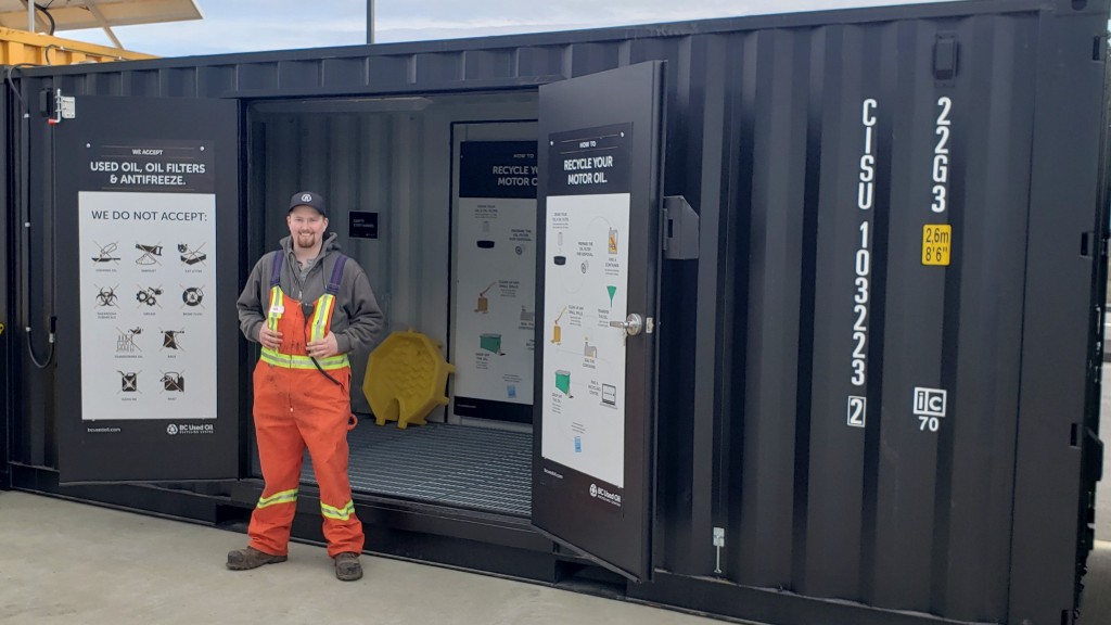 Used oil and antifreeze recycling centre opens at Metro Vancouver’s new United Boulevard Recycling and Waste Centre