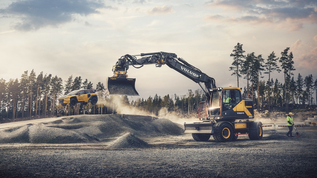 Volvo CE and World RX to collaborate on developing new rallycross race tracks