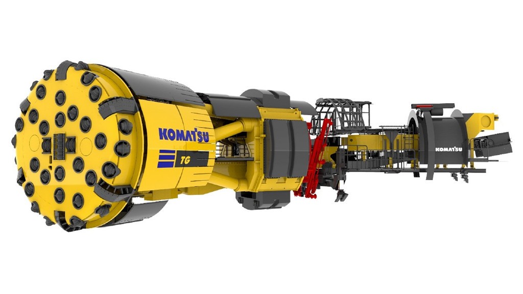 Codelco to test Komatsu tunnel boring machine capable of adapting to small curves