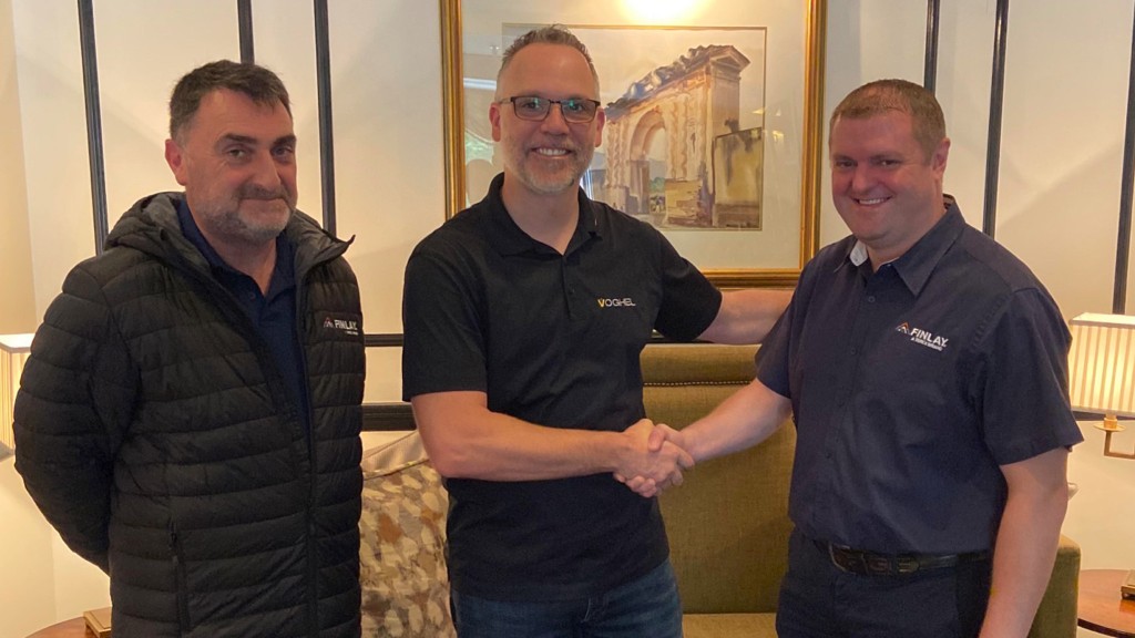 Finlay awards JY Voghel with additional dealership territory in Ontario, Canada