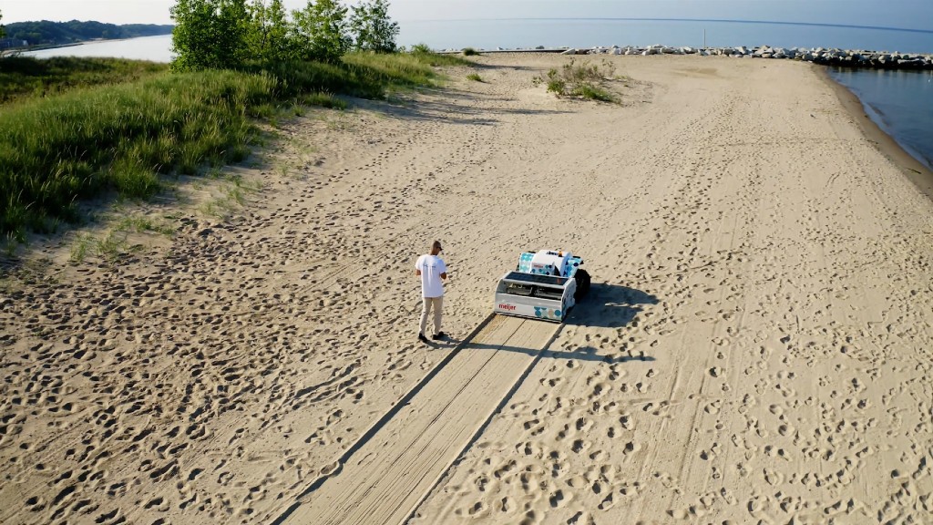 (VIDEO) BeBot and PixieDrone clean up Great Lake pollution