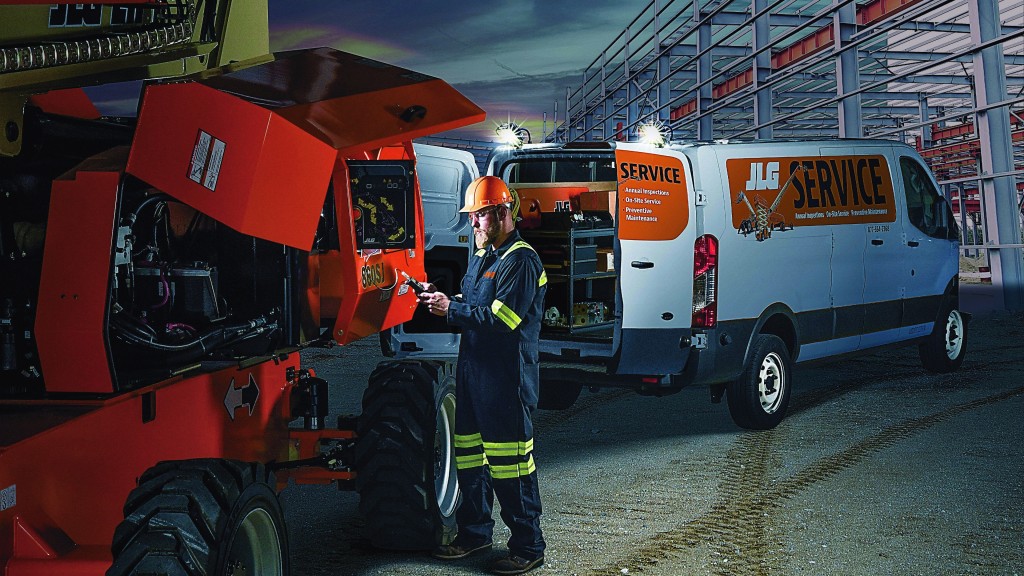 JLG increases equipment maintenance support through expanded authorized service provider network