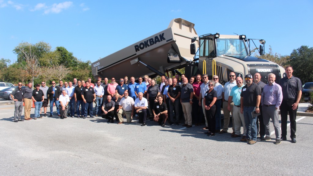 Rokbak celebrates first year in business with North American dealers in South Carolina