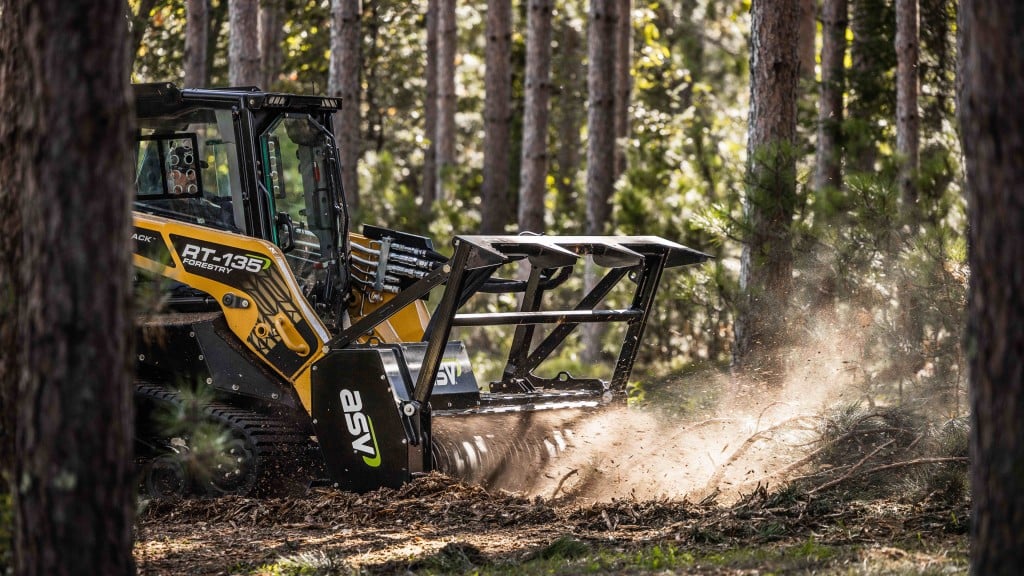 ASV shows new mulchers, snow attachments, and dozer blades at Equip Exposition 2022