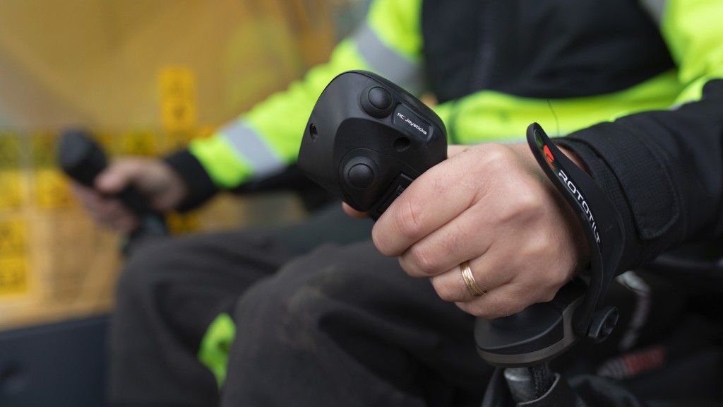 Rototilt launches ergonomic joysticks to increase tiltrotator operability