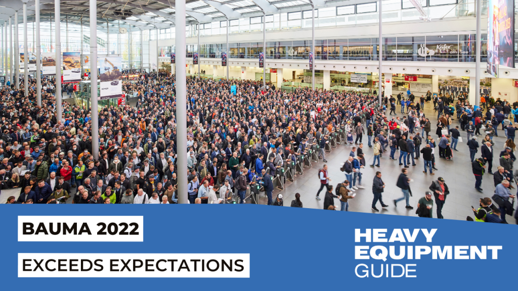 (VIDEO) Bauma 2022 exceeds expectations