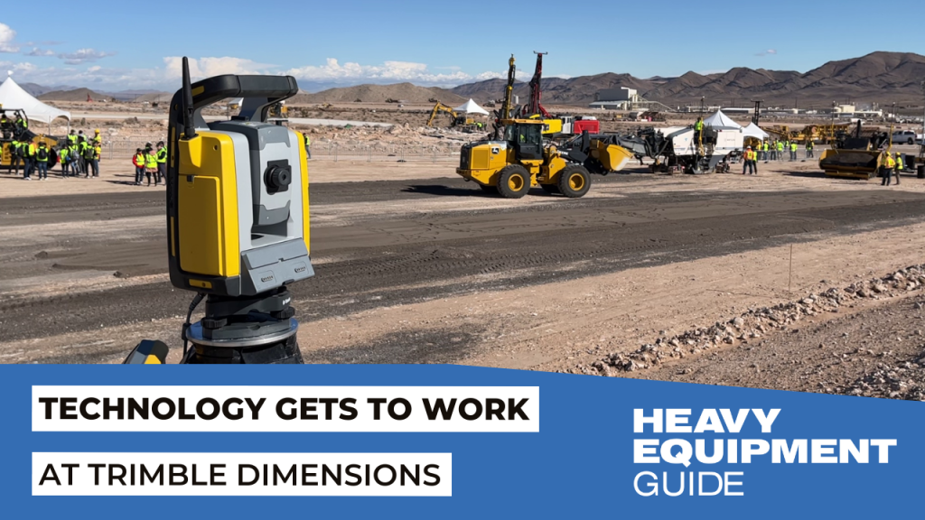 (VIDEO) Trimble demonstrates the latest technology at Dimensions