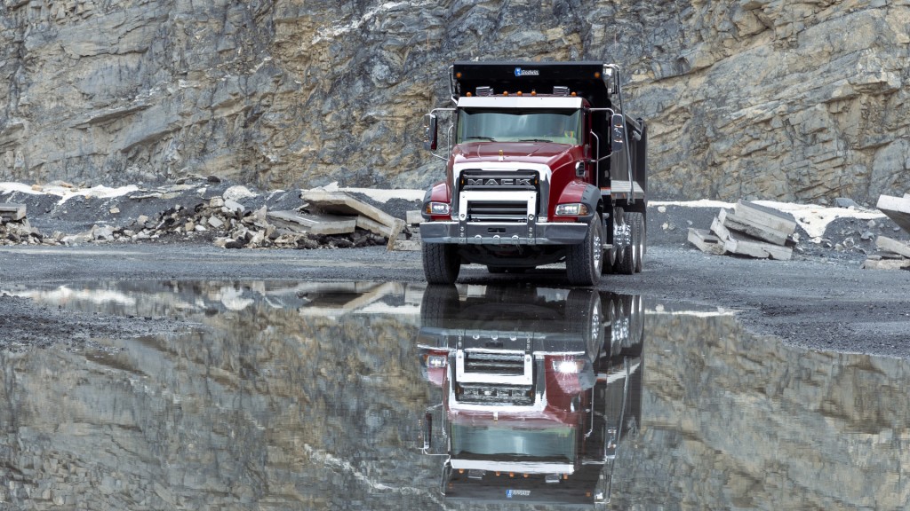 Mack brightens up Granite vocational truck with new look and LED headlights