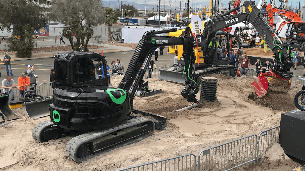 Live tiltrotator and quick coupler demonstrations the focus for Steelwrist at CONEXPO 2023