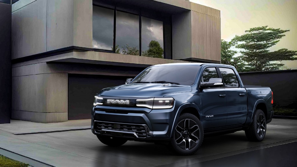 New details on 2025 Ram 1500 REV electric pickup includes 800 km range model