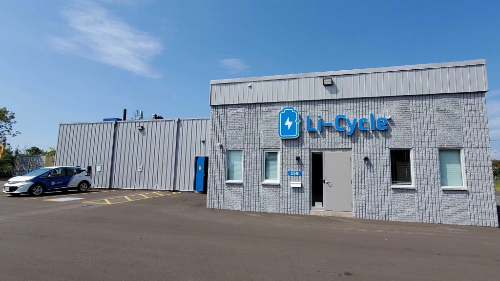 Li-Cycle becomes VinES' battery material recycling partner