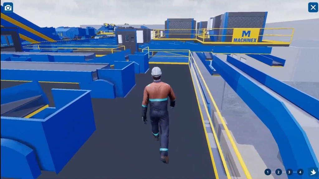 Machinex to give virtual tours of large single-stream MRF at WasteExpo 2023