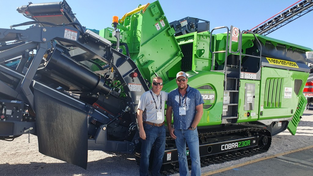 EvoQuip helps Outlaw Excavating expand into C&D recycling