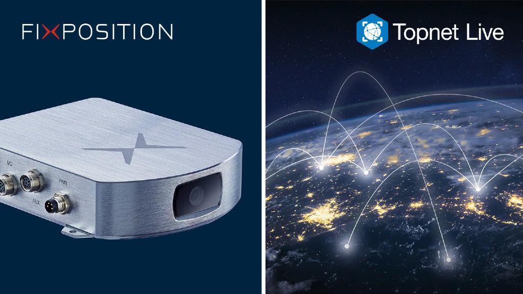 Fixposition partners with Topcon to provide RTK correction services in North America, Europe
