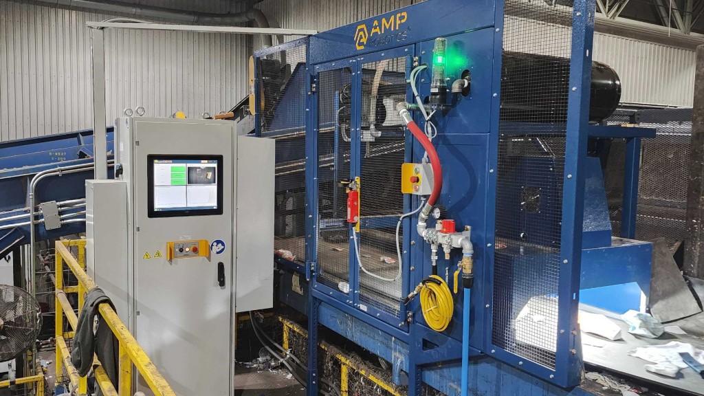 Kent County Department of Public Works installs three AMP Robotics sorters
