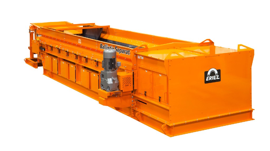 Eriez ballistic separator allows shredder yards to capitalize on low-copper shred