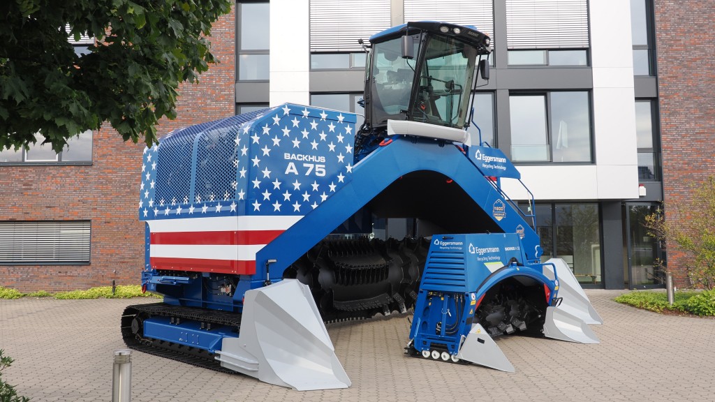 Eggersmann celebrates 200th compost turner exported to the U.S. with special edition