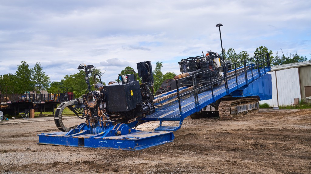 American Augers' new maxi-rig directional drill does not require diesel exhaust fluid to operate