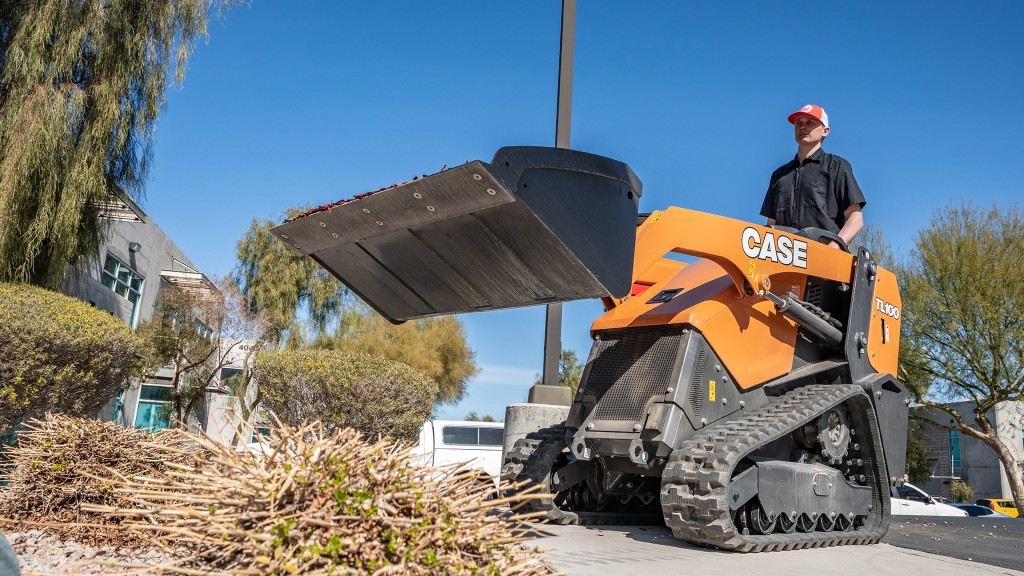 Small and powerful machines from CASE take on earthmoving and landscaping jobs