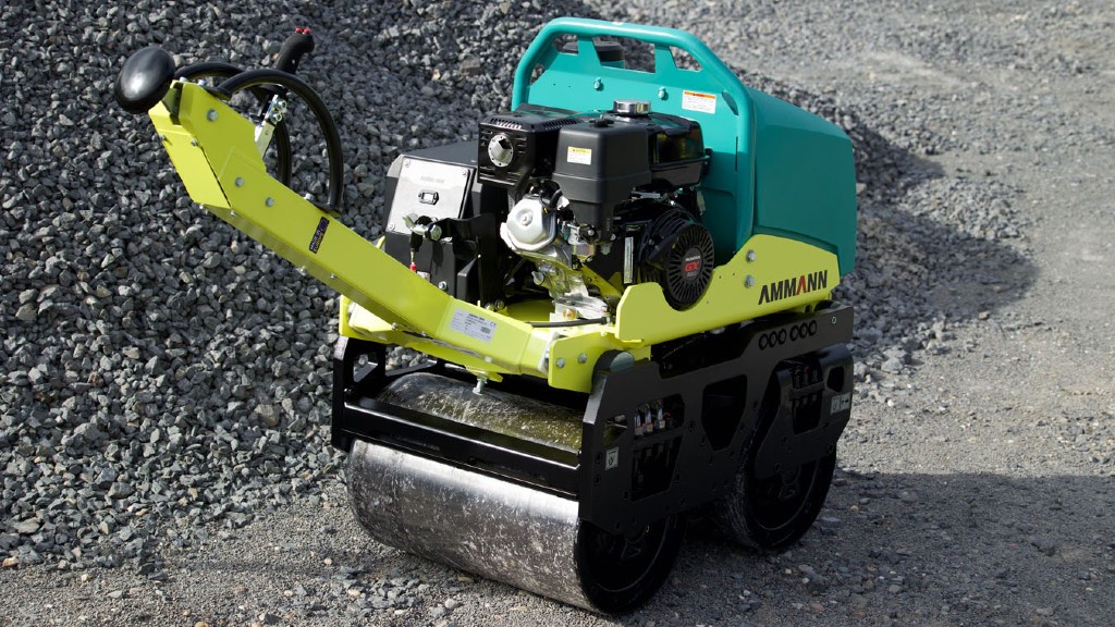 Ammann enables forward, backward, and lateral movements in new walk-behind roller