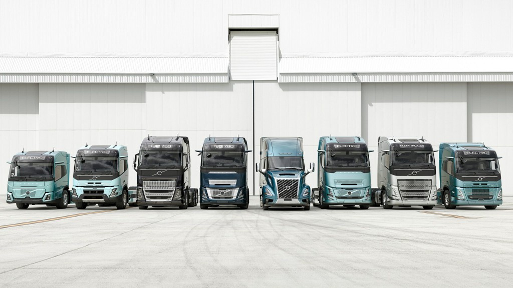 Volvo Trucks' new model releases around the world drive net-zero emissions strategy