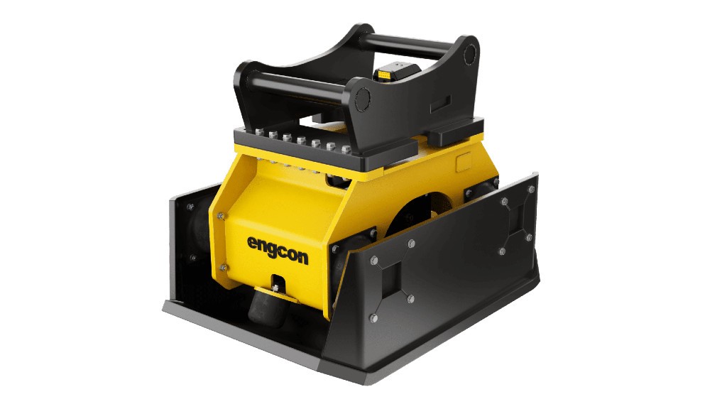 New size of engcon ground compactor fits excavators from 19 tonnes