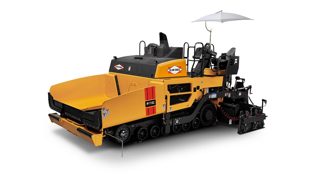 Blaw-Knox showcases new line of pavers at World of Asphalt
