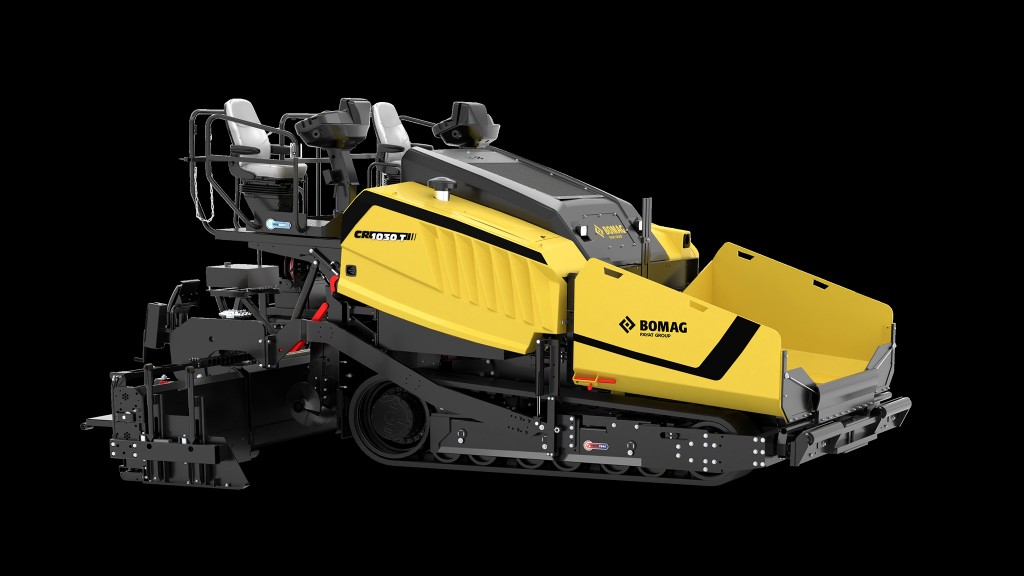 Design updates increase operating efficiency and improve mat quality for BOMAG highway-class paver