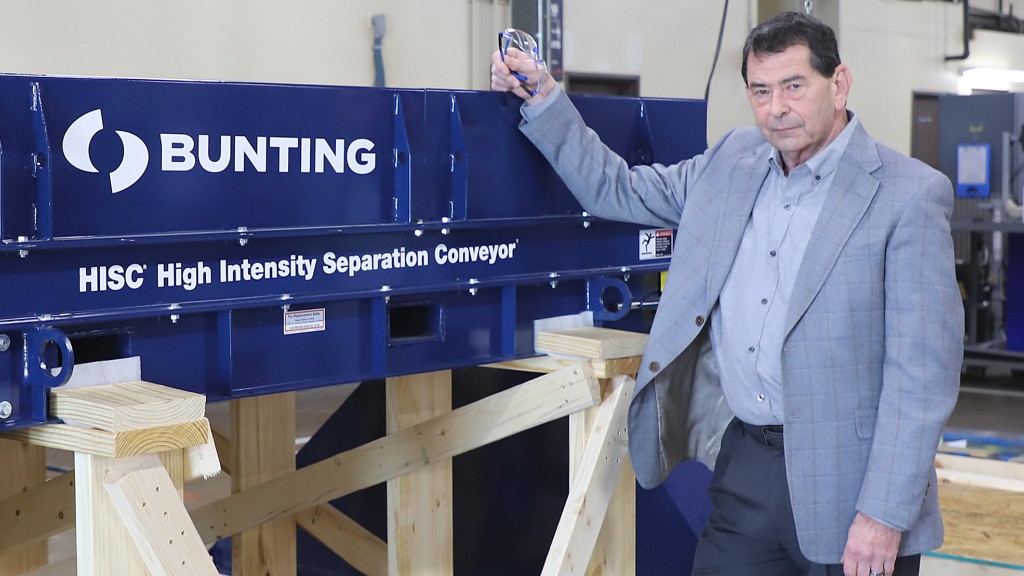 Michael Wilks, marketing director of Bunting, retires